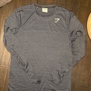 Gymshark Men's Slate Long Sleeve Shirt